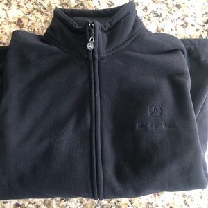 Mercedes-Benz zip up fleece jacket